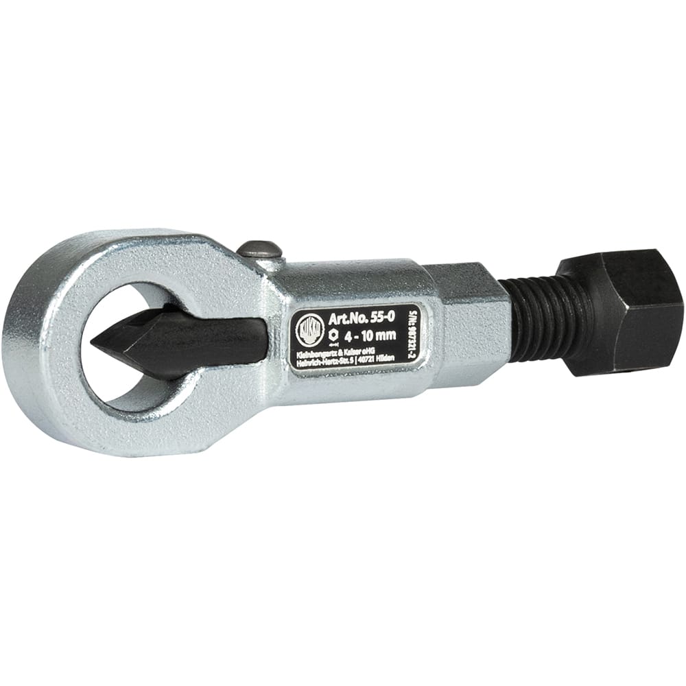 KUKKO - Nut Splitters; Tool Type: SINGLE EDGED NUT SPLITTER ; Overall Length (mm): 58.0000 ; Overall Length (Inch): 2-1/4 ; Size (mm): 10.0000 ; Size (Inch): 3/8 - Exact Tool & Supply