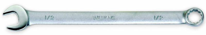 1-1/2" - Satin Chrome Combination Wrench - 12-Point - Exact Tool & Supply