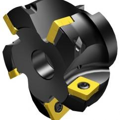 R210-063Q22-09H CoroMill 210 10 Degree Entering Angle - Exact Tool & Supply
