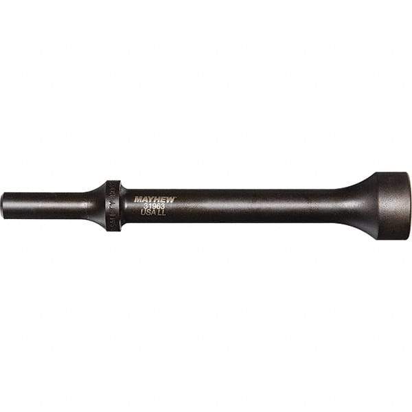 Mayhew - 1" Head Width, 6" OAL, Smoothing Hammer - Round Drive, Round Shank, Steel - Exact Tool & Supply