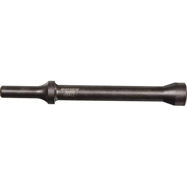 Mayhew - 3/4" Head Width, 6" OAL, Rivet Cutter Chisel - Round Drive, Round Shank, Steel - Exact Tool & Supply