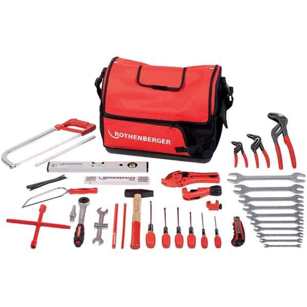 Rothenberger - Combination Hand Tool Sets Tool Type: Plumber's Tool Set Number of Pieces: 57 - Exact Tool & Supply