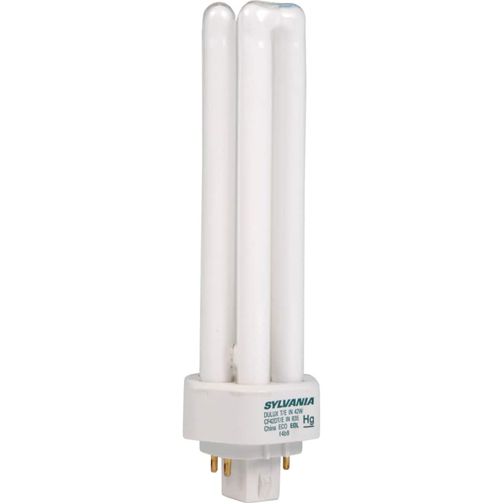 SYLVANIA - Lamps & Light Bulbs; Lamp Technology: Fluorescent ; Lamps Style: Commercial/Industrial ; Lamp Type: T4 ; Actual Wattage: 42.00 ; Base Style: 4 Pin ; Color Temperature Range: Neutral (3000-3699) - Exact Tool & Supply