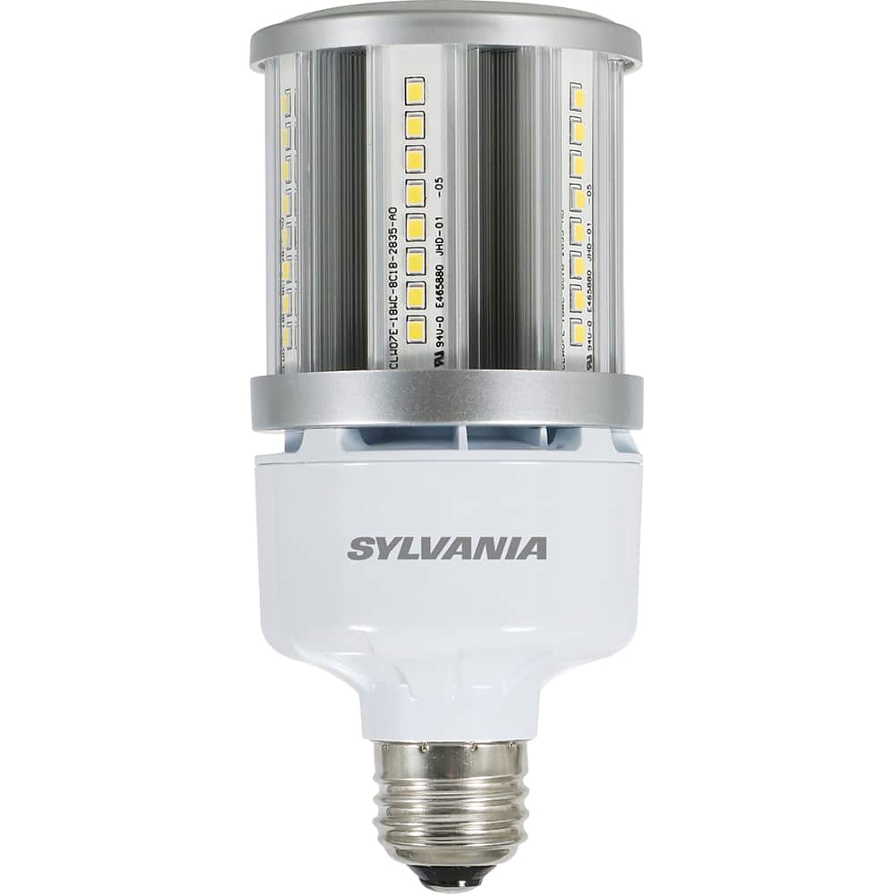 SYLVANIA - Lamps & Light Bulbs; Lamp Technology: LED ; Lamps Style: Commercial/Industrial ; Lamp Type: E26 ; Wattage Equivalent Range: 1-19 ; Actual Wattage: 18.00 ; Base Style: Medium Screw - Exact Tool & Supply