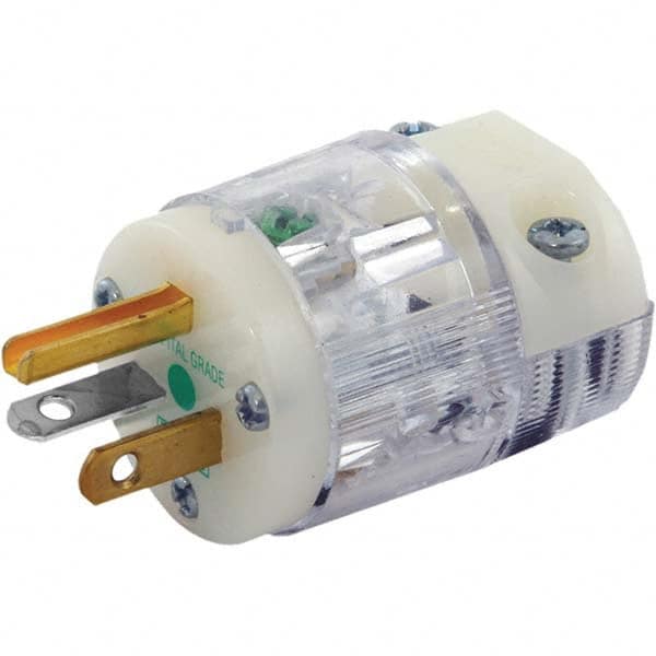 Hubbell Wiring Device-Kellems - Straight Blade Plugs & Connectors Connector Type: Connector Grade: Hospital - Exact Tool & Supply