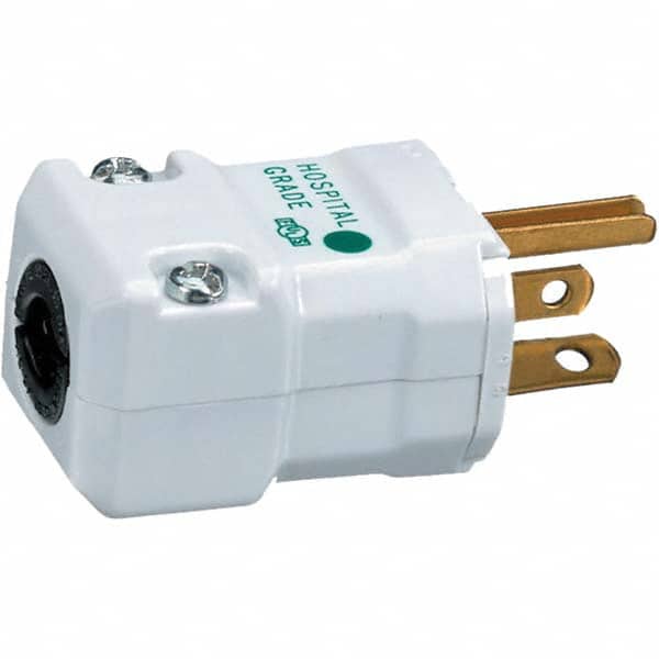 Hubbell Wiring Device-Kellems - Straight Blade Plugs & Connectors Connector Type: Plug Grade: Commercial - Exact Tool & Supply
