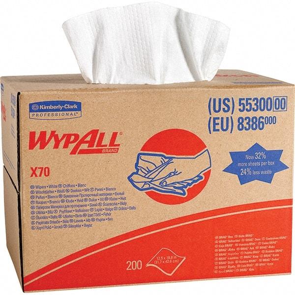 WypAll - Wipes Type: Shop Towel/Industrial Style: Disposable - Exact Tool & Supply