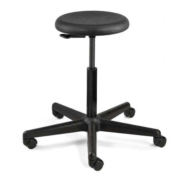 Bevco - Swivel & Adjustable Stools Type: Adjustable Backless Stool Base Type: Nylon - Exact Tool & Supply