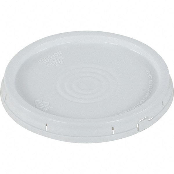 Vestil - Tote & Storage Container Lids For Use With: 3-1/2, 5 & 6 Gallon Pails Width (Decimal Inch): 12.500 - Exact Tool & Supply