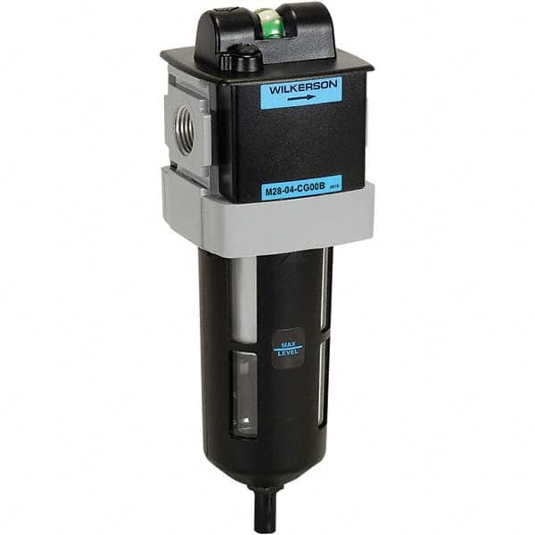 Wilkerson - Coalescing Filters Port Size: 1/2 Maximum Working Pressure (psi): 150 - Exact Tool & Supply