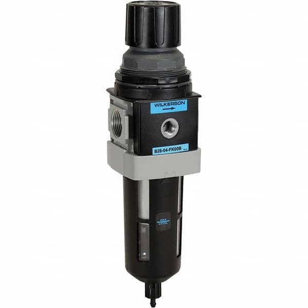 Wilkerson - Filter, Regulator & Lubricator (FRL) Units Configuration: 1 Pc. Filter/Regulator Body Type: Standard - Exact Tool & Supply