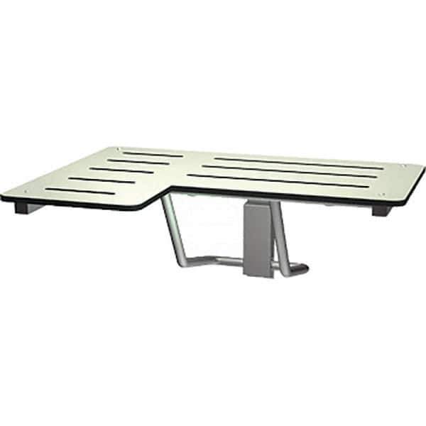 ASI-American Specialties, Inc. - Washroom Partition Hardware & Accessories Type: Folding Shower Seat Material: Phenolic - Exact Tool & Supply