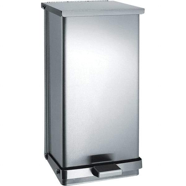 ASI-American Specialties, Inc. - Biohazardous & Step-Open Trash Cans Label: Trash Capacity (Gal.): 8 - Exact Tool & Supply
