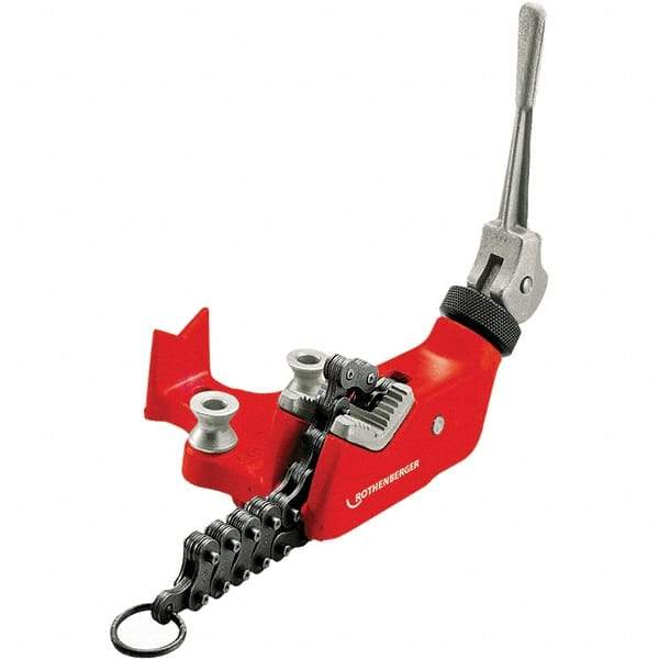 Rothenberger - 1/8" to 4" Pipe Capacity, Chain Pipe Vise - Exact Tool & Supply