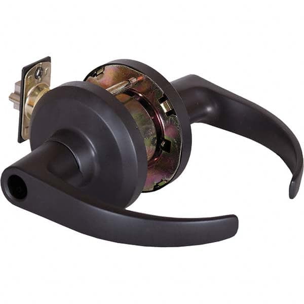 Stanley - Storeroom Lever Lockset for 1-3/8 to 2" Thick Doors - Exact Tool & Supply