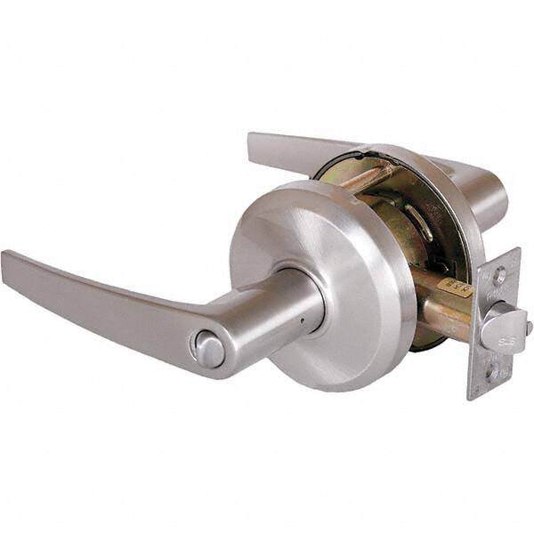 Stanley - Storeroom Lever Lockset for 1-3/8 to 2" Thick Doors - Exact Tool & Supply