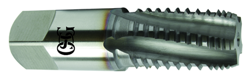 1"-11-1/2 NPTF Dia. - 5 FL - Spiral Flute INT HYPRO TiCN Tap - Exact Tool & Supply