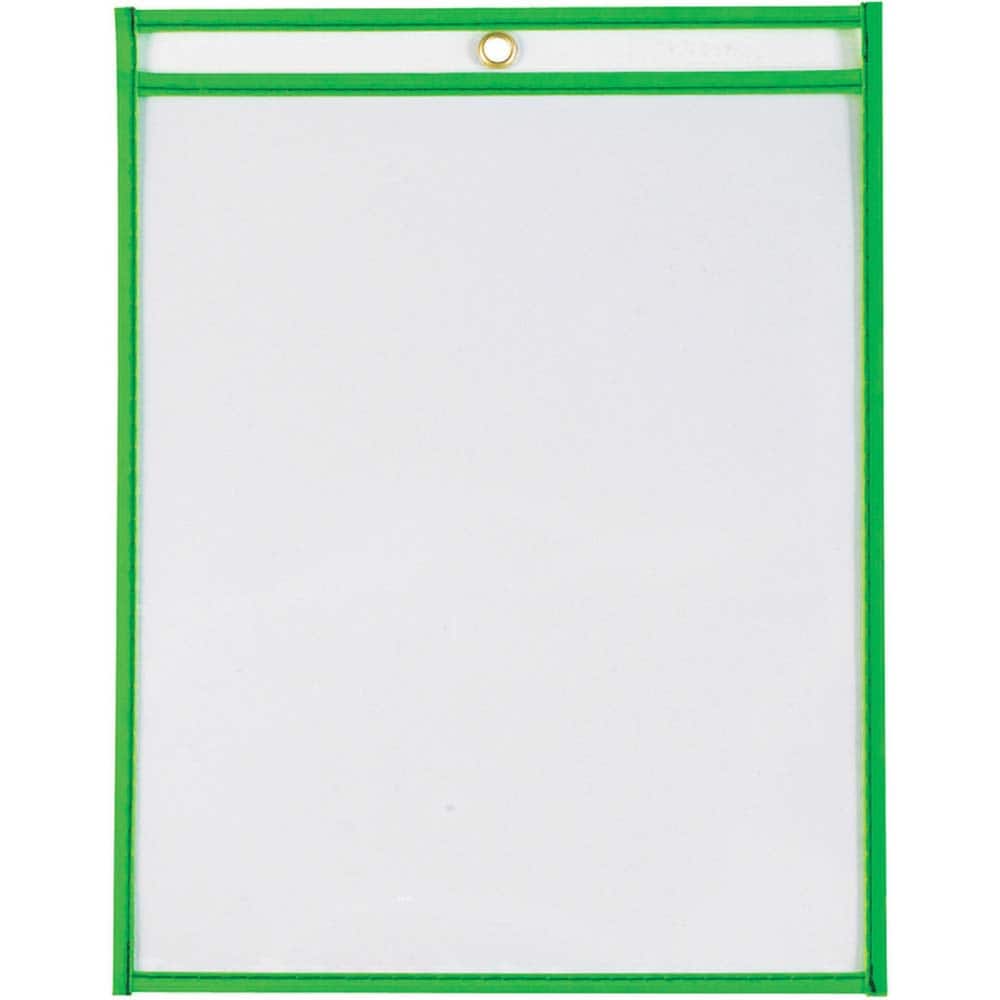 Value Collection - Document Protectors Type: Job Ticket Holder Width (Inch): 9 - Exact Tool & Supply