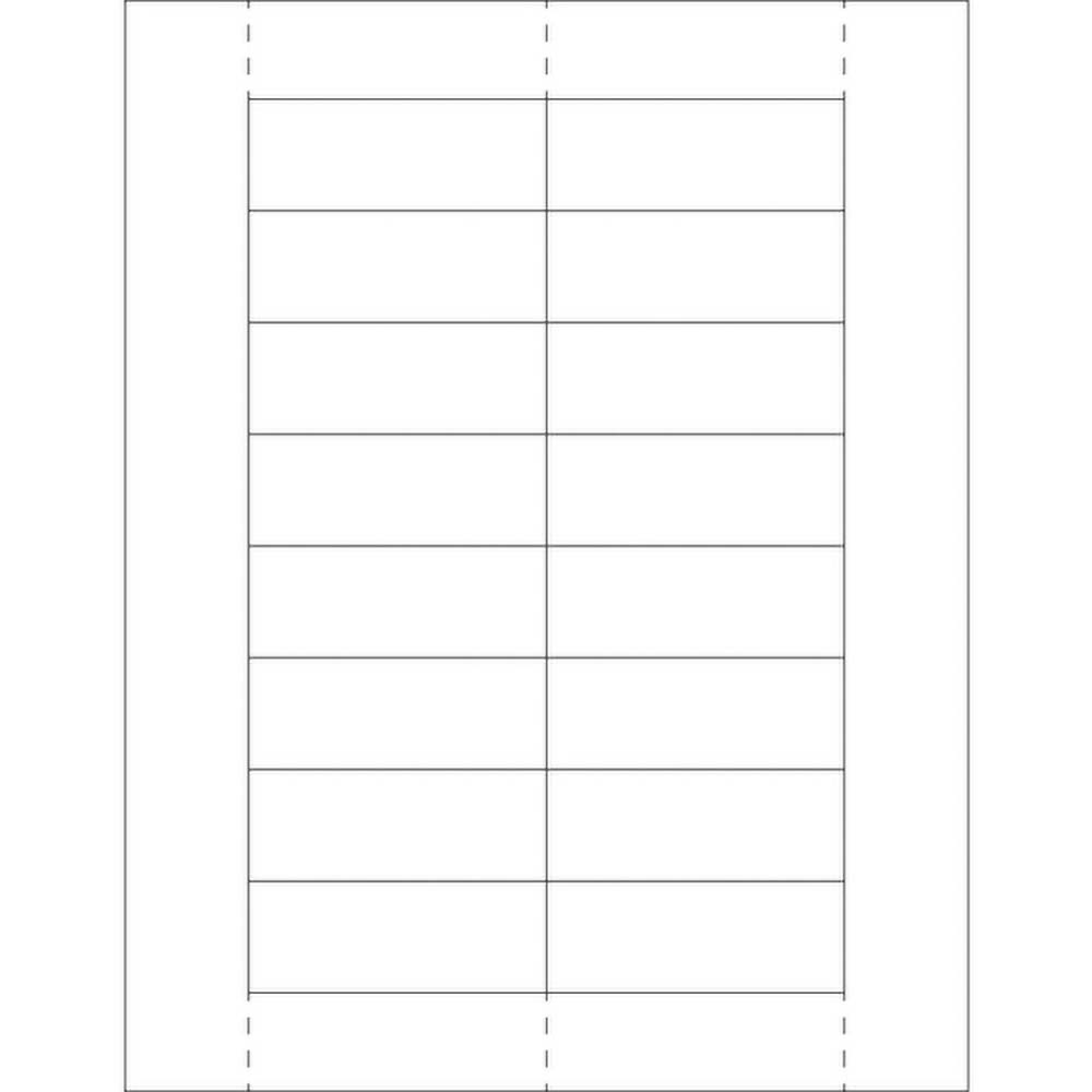 Value Collection - Label Holders Width (Inch): 3 Length (Inch): 1-1/8 - Exact Tool & Supply