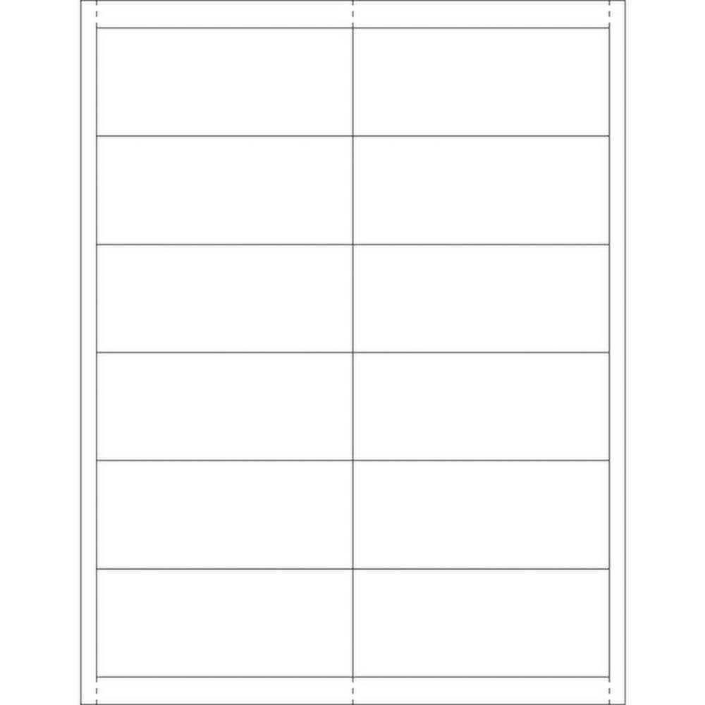 Value Collection - Label Holders Width (Inch): 4 Length (Inch): 1-11/16 - Exact Tool & Supply