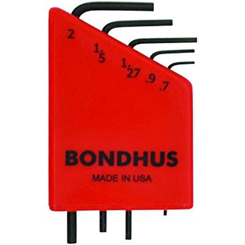 SET 5 HEX L-WRENCHES (.02 - Exact Tool & Supply