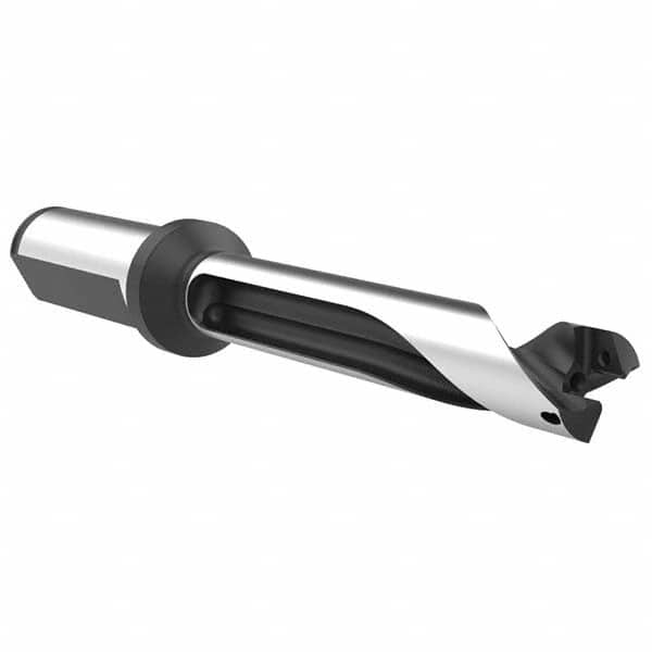 Allied Machine and Engineering - 15mm to 16mm Diam 5xD 80mm Max Depth Straight Flute Spade Drill - Exact Tool & Supply