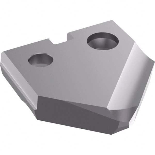 Allied Machine and Engineering - 59/64" Diam 90° Seat Size 1 Spade Drill Insert - Exact Tool & Supply
