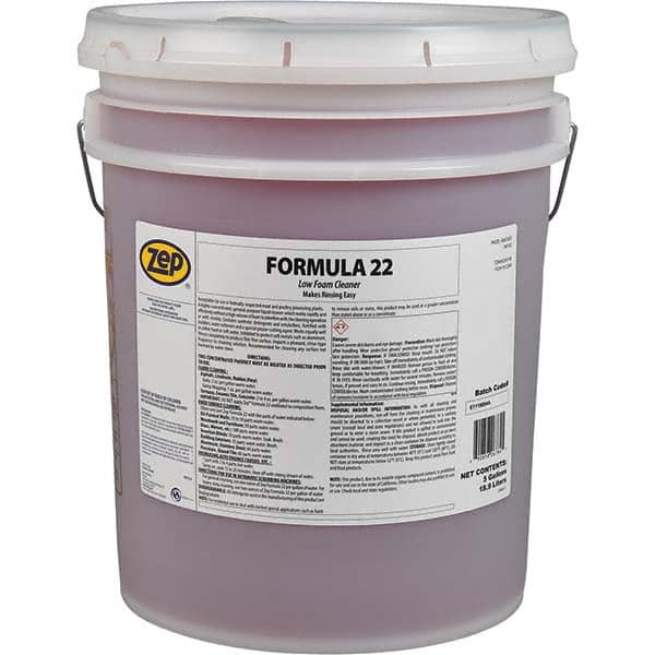 ZEP - Floor Cleaners, Strippers & Sealers Type: Floor Cleaner Container Size (Gal.): 5.00 - Exact Tool & Supply