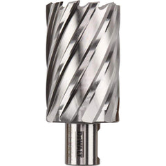 DeWALT - Annular Cutters; Cutter Diameter (Inch): 9/16 ; Cutter Diameter (Decimal Inch): 0.5630 ; Cutting Depth (Inch): 2 ; Shank Diameter (Inch): 3/4 ; Finish/Coating: Uncoated ; Cutter Material: High Speed Steel - Exact Tool & Supply