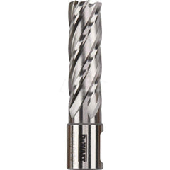 DeWALT - Annular Cutters; Cutter Diameter (Inch): 11/16 ; Cutter Diameter (Decimal Inch): 0.6880 ; Cutting Depth (Inch): 2 ; Shank Diameter (Inch): 3/4 ; Finish/Coating: Uncoated ; Cutter Material: High Speed Steel - Exact Tool & Supply