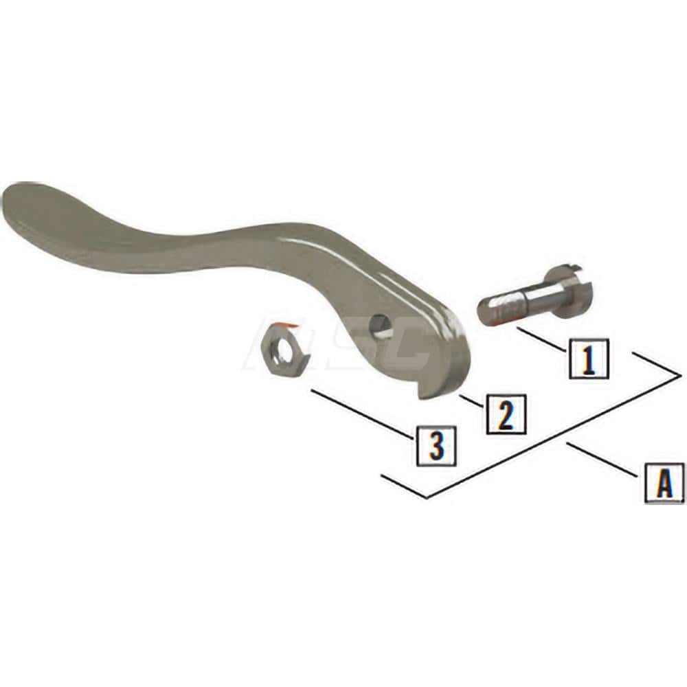 SANI-LAV - Spray Nozzle Parts & Accessories; Type: Handle Replacement Kit ; For Use With: Model N3B Nozzle ; Material: Brass - Exact Tool & Supply