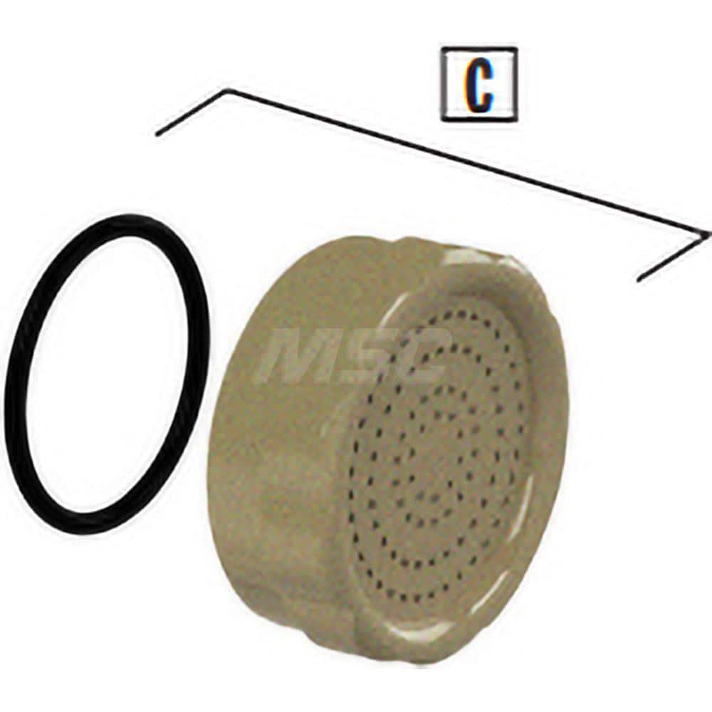 SANI-LAV - Spray Nozzle Parts & Accessories; Type: Low-Flow Spray Tip & O-Ring ; For Use With: Model N3B Nozzle ; Material: Brass - Exact Tool & Supply