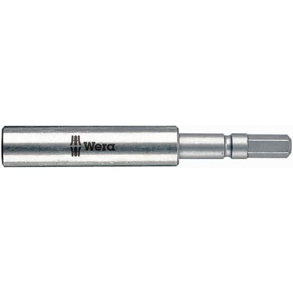 Wera - 1/4" Bit Holder - 1/4" Drive, 3-3/4" OAL - Exact Tool & Supply