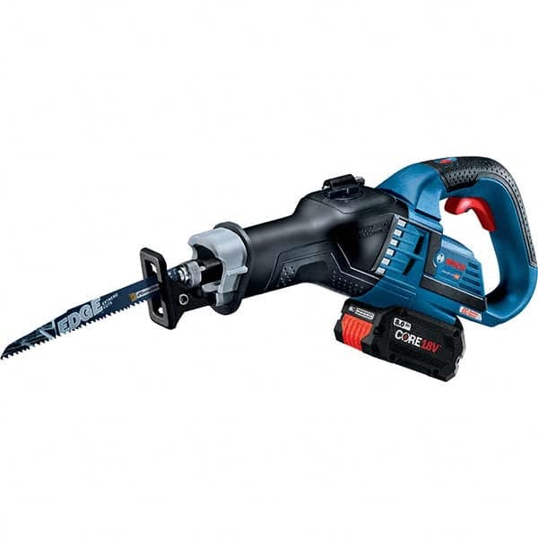 Bosch - Cordless Reciprocating Saws Voltage: 18.0 Battery Chemistry: Lithium-Ion - Exact Tool & Supply