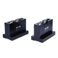 Insize USA LLC - V-Blocks; Type: Roller Bearing V-Block ; Sold As: Matched Pair ; Overall Width (Decimal Inch): 2.4000 ; Minimum Capacity of V (Decimal Inch): 0.9800 ; Maximum Capacity of V (Decimal Inch): 2.7600 ; Material: Steel - Exact Tool & Supply