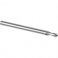 Magafor - 4mm Body Diam, 120°, 100mm OAL, Solid Carbide Spotting Drill - Exact Tool & Supply