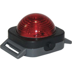 Railhead Corporation - Strobe & Flashing Lights Light Type: Flashing, Steady Lens Color: Red - Exact Tool & Supply