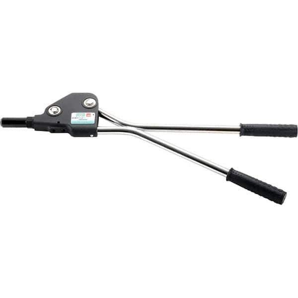 Marson - Lever-Action Hand Riveter - 1/4" Rivet Capcity - Exact Tool & Supply