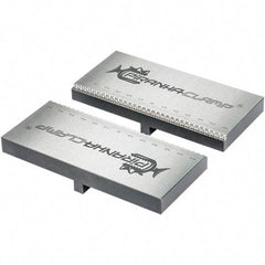 Piranha Clamp - Vise Jaw Sets Jaw Width (mm): 22.00 Set Type: Standard - Exact Tool & Supply