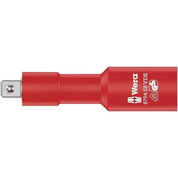 Wera - 3/8" Drive Insulated Socket Extension Bar - 91mm OAL - Exact Tool & Supply