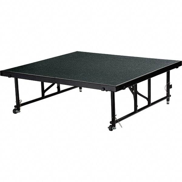 NPS - Temporary Structures Type: Adjustable Height Stage Platform Width (Feet): 4 - Exact Tool & Supply
