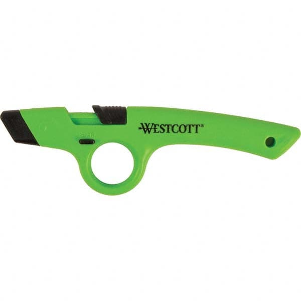 Westcott - Utility Knives, Snap Blades & Box Cutters Type: Safety Cutter Blade Type: Retractable - Exact Tool & Supply