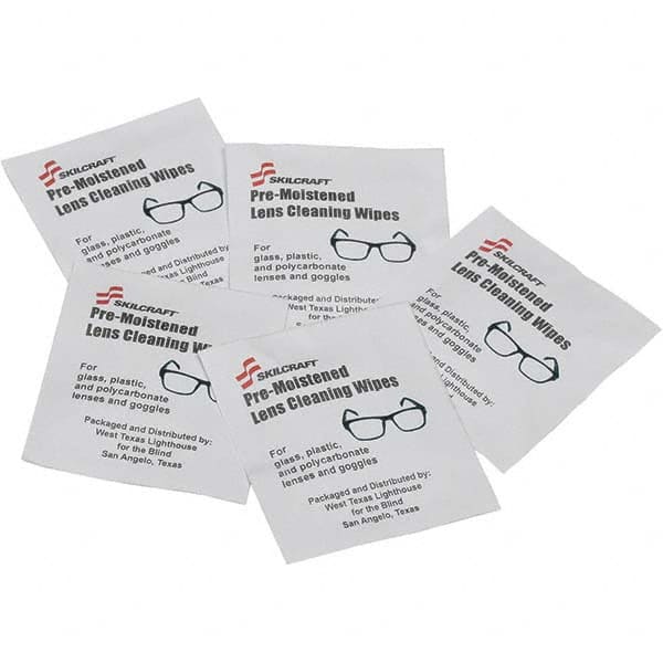 Ability One - Disposable Glass & Lens Wipes - Exact Tool & Supply