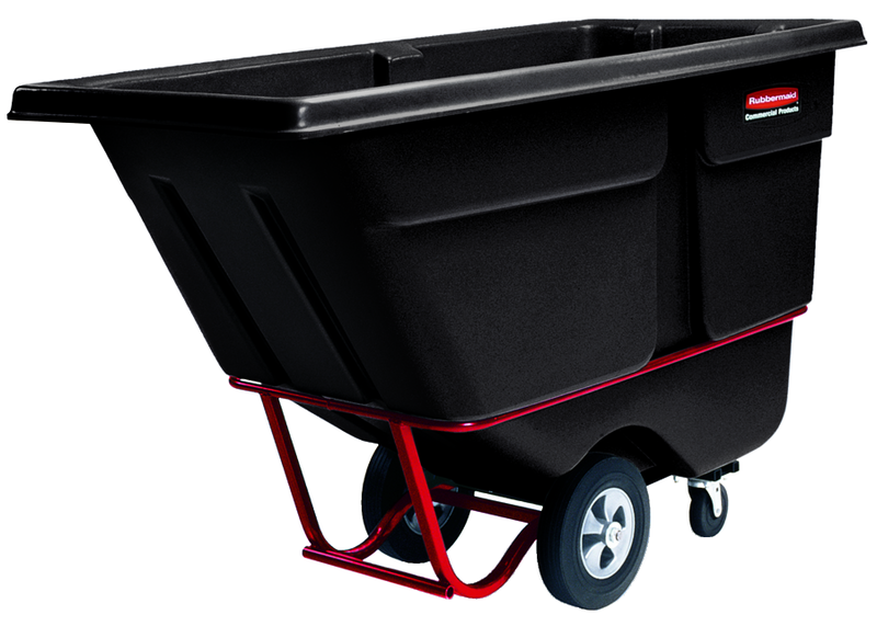 1/2 Cubic Yard Heavy Duty Tilt Truck 1400 lb Capacity - Exact Tool & Supply