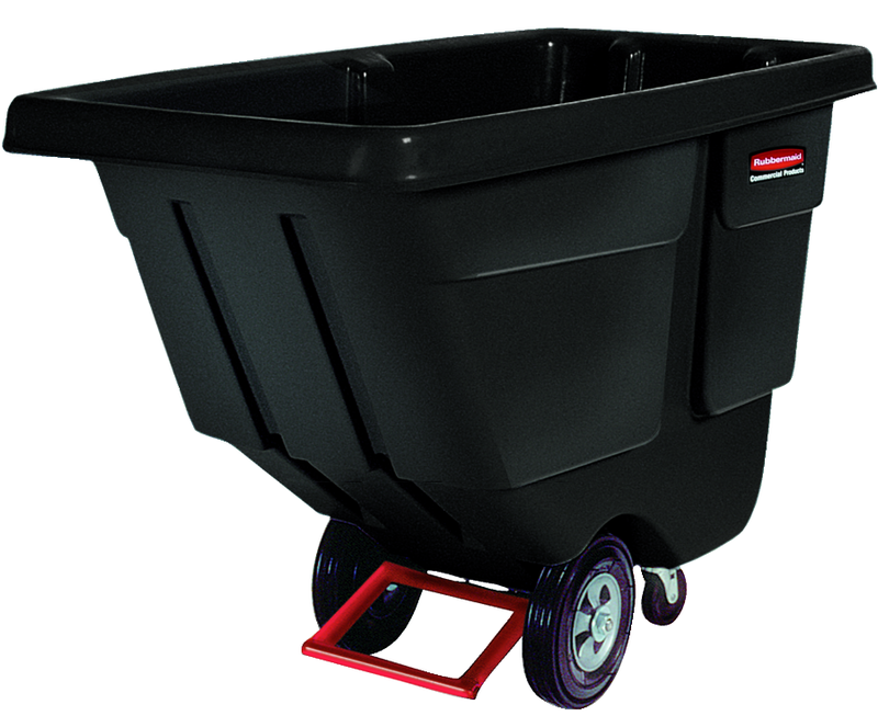 1 Cubic Yard Utility Tilt Truck 850 lb capacity - Exact Tool & Supply