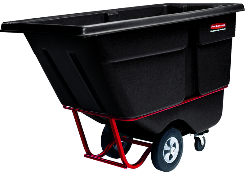 1 Cubic Yard Standard Tilt Truck 1250 lb Capacity - Exact Tool & Supply