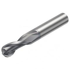 1B232-0159-XA 1620 1.5748mm 2 FL Ballnose w/Cylindrical Shank - Exact Tool & Supply
