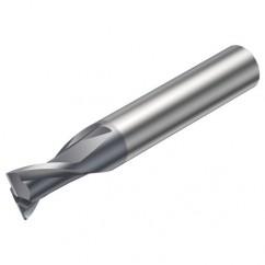1P220-0300-XA 1630 3mm FL Straight Center Cut w/Cylindrical Shank - Exact Tool & Supply