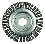 4-1/2 x 7/8" - .020 Wire Size - Stainless Roughneck Stringer Bead Weld Cleaning Brush - Exact Tool & Supply