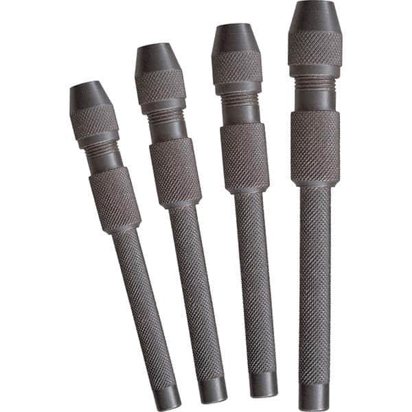 Moody Tools - Pin Vise Sets Tool Type: Pin Vise Capacity (Decimal Inch): 0.1870 - Exact Tool & Supply